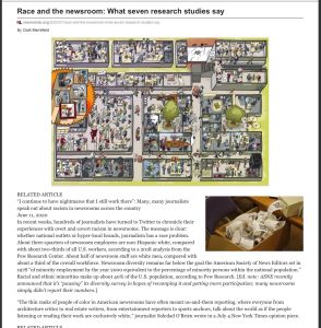 Race and the Newsroom